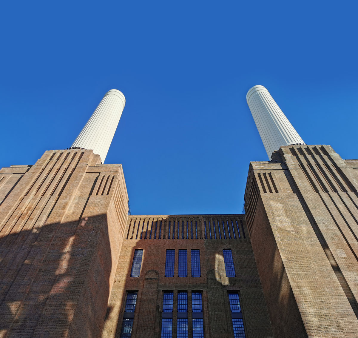 The towers at Battersea Power Station